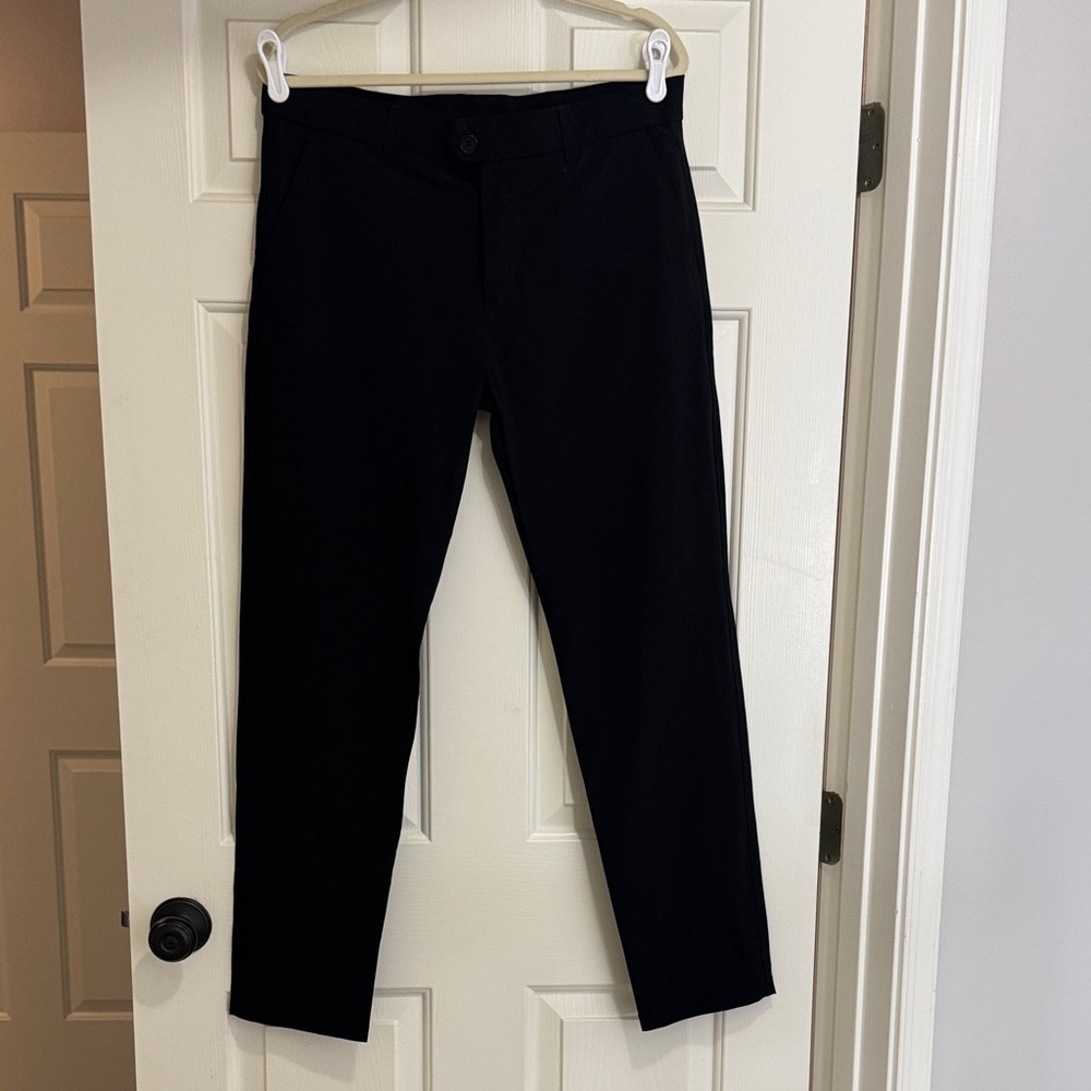 Greyson Black Men's Dress Pants - Slim Tailored Fit